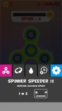 Colourful Fidget Spinner Screen Shot 1