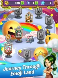 Emoji Mahjong - Rainbow Unicorn Adventure Quest Screen Shot 8