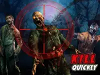 Real Frontier Zombie Sniper - Killing Mission Screen Shot 2