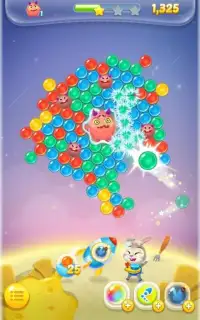 Bubble spinner : space bunny Screen Shot 4