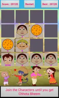 Chhota Bheem 2048 Game Screen Shot 7