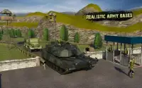 4x4 Внедорожный армия Пикап Грузовик Транспорт 3D Screen Shot 9