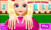 Princess Crazy Nails Salon Art Screen Shot 4