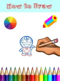 How to Draw Doraemon Screen Shot 0