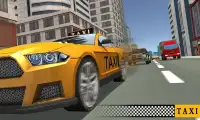 City taxi driving simulator Screen Shot 2
