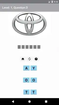 Car Logos Quiz Screen Shot 3