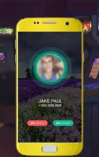 A Fake Phone Call From Jake Paul Real Prank Screen Shot 1