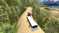 Offroad Tourist Bus Driving Mountain Bus simulator Screen Shot 1