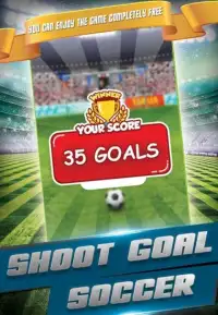 Shoot Goal Soccer league 2017 Screen Shot 0