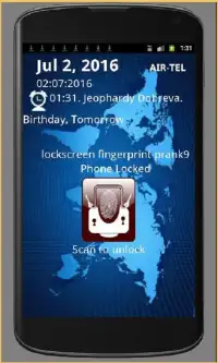 Lockscreen Fingerprint Prank9 Screen Shot 0