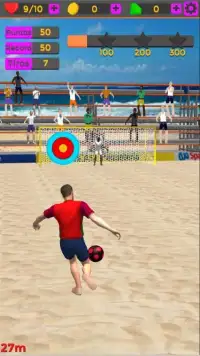 Shoot Goal - Beach League Soccer Screen Shot 0