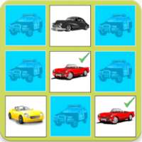 Cars Memory Game For Toddlers - Match The Cards