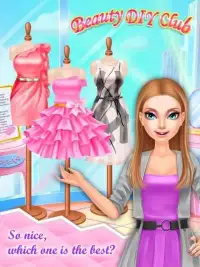Beauty DIY Club: Girls Games Screen Shot 1