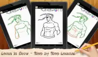 Learn to Draw Ninja Heroes Shadow Fight Screen Shot 0