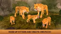 Sabertooth Tiger Family Sim 3D Screen Shot 1