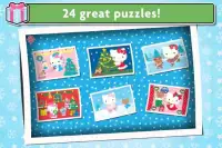 Hello Kitty Christmas Puzzles Screen Shot 0