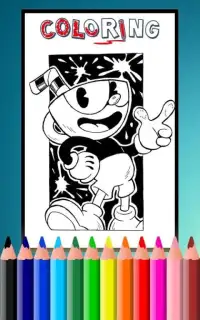 How To Color Cup haed (cup head games) Screen Shot 2