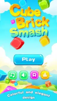 Cube Brick Smash: BOOM BOOM BOOM Screen Shot 1