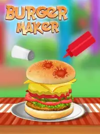 Burger Maker::Cooking Game Screen Shot 1