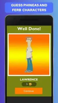 Guess Phineas And Ferb Characters Game Quiz Screen Shot 5