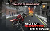 Moto Shooter Revenge 3d Screen Shot 1