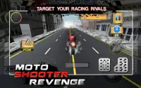 Moto Shooter Revenge 3d Screen Shot 0