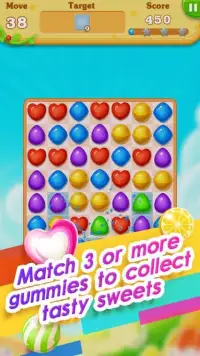 Happy Toffee : Candy Crush Screen Shot 1