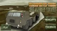 Transporter Truck 3D Army Tank Screen Shot 6