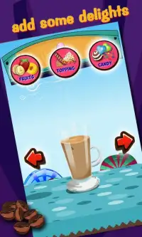 Ice coffee maker – Kids game Screen Shot 1