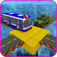 Impossible Police Bus Racing tracks
