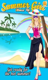 Summer Girl - Dress Up Games Screen Shot 14