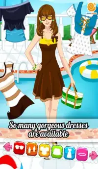 Summer Girl - Dress Up Games Screen Shot 2