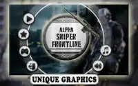 Alpha Sniper Frontline 2017 - Survival Mission 3D Screen Shot 0