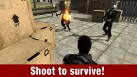 Zombie Apocalypse: Dead War 3D Screen Shot 2