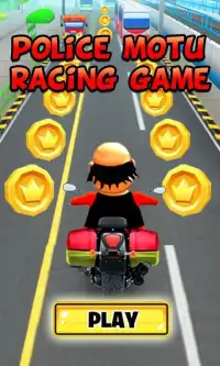 Police Motu Racing Game Screen Shot 0
