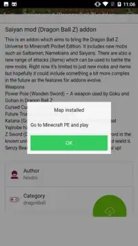 Mod Saiyan for Minecraft PE Screen Shot 0