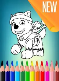 How To Color Paw Patrol HD Screen Shot 3