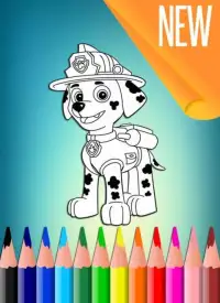 How To Color Paw Patrol HD Screen Shot 1