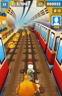 Subway Train Surf Run 3D Screen Shot 0