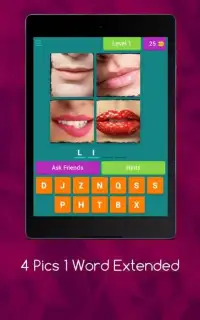 4 Pics 1 Word Extended Screen Shot 7