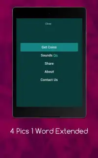 4 Pics 1 Word Extended Screen Shot 1