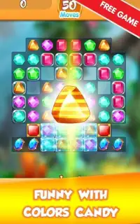 Jewels & Gems - King of Match 3 Puzzle Game Screen Shot 3