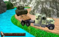 4x4 Army Truck Mountain Drive 3D Screen Shot 3