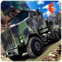 4x4 Army Truck Mountain Drive 3D