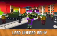 Blocky Zombie Simulator: Undead City Screen Shot 1
