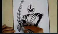 How To Draw Power Rangers Screen Shot 2