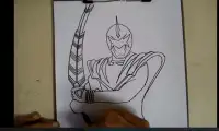 How To Draw Power Rangers Screen Shot 1