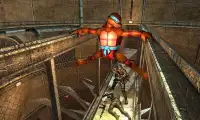 Turtle Hero Prison Escape 2018 : Zombie Ninja War Screen Shot 10