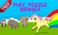 Pony Puzzle Animals Screen Shot 2
