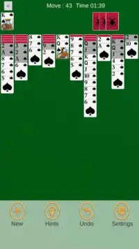 Spider Solitaire : Card Games Screen Shot 6